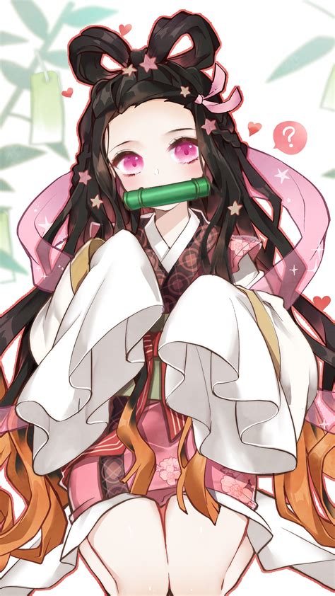 nezuko kawaii|nezuko cute anime.